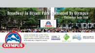 In conjunction with LiteFM and broadcaster Christine Nagy, we were able to feature Olympus Greek yogurt in
Bryant Park’s summer event series, “Broadway in Bryant Park” in NYC. The star studded...